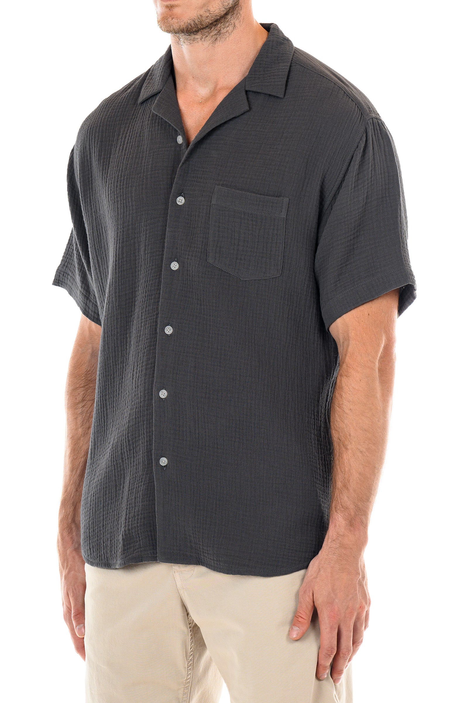 Morro Bay Shirt-Men's Tops-Vixen Collection, Day Spa and Women's Boutique Located in Seattle, Washington