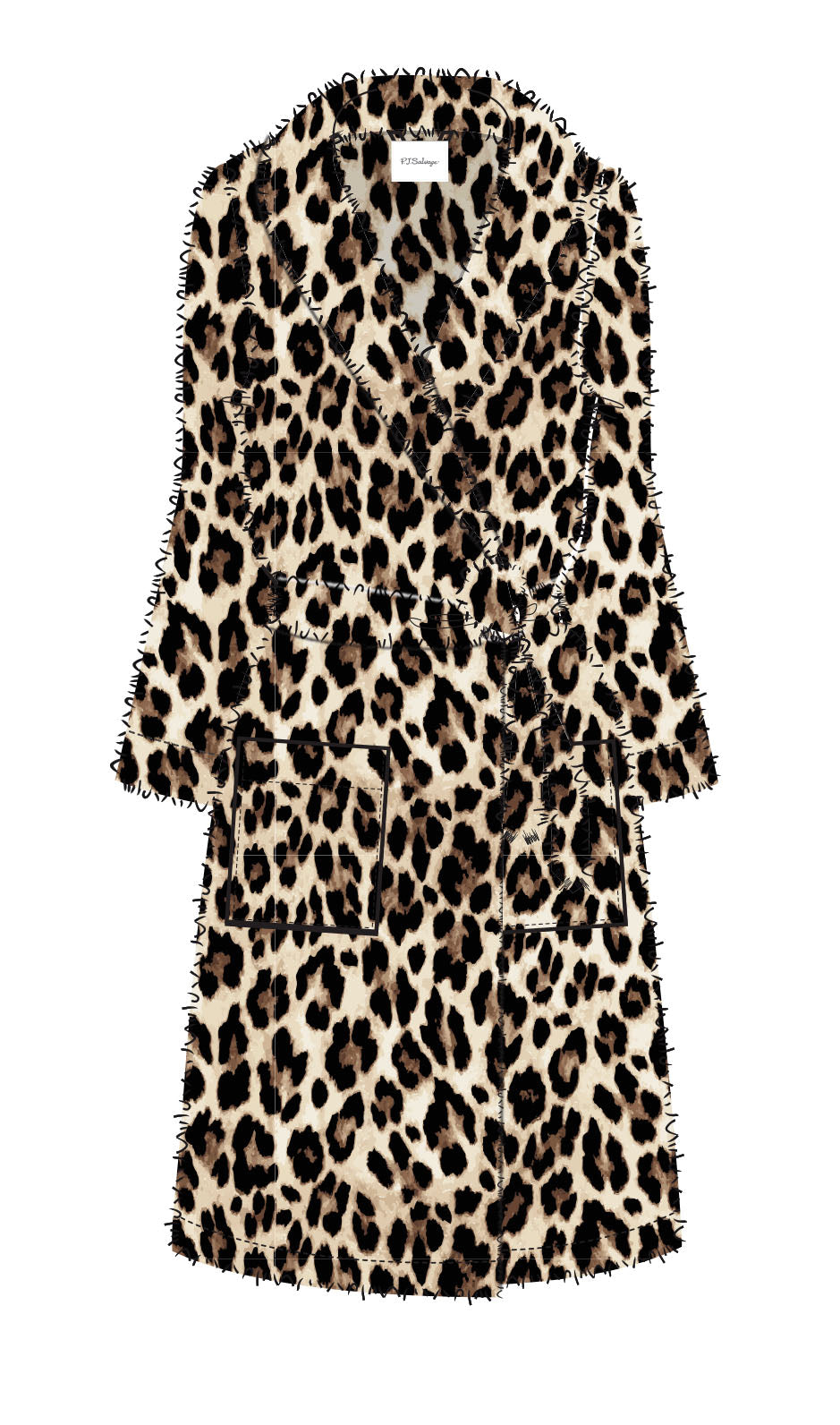 Holiday Dreams Robe-Loungewear Tops-Vixen Collection, Day Spa and Women's Boutique Located in Seattle, Washington