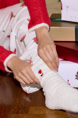 Get Toasty Crew Socks w Wine-Socks-Vixen Collection, Day Spa and Women's Boutique Located in Seattle, Washington