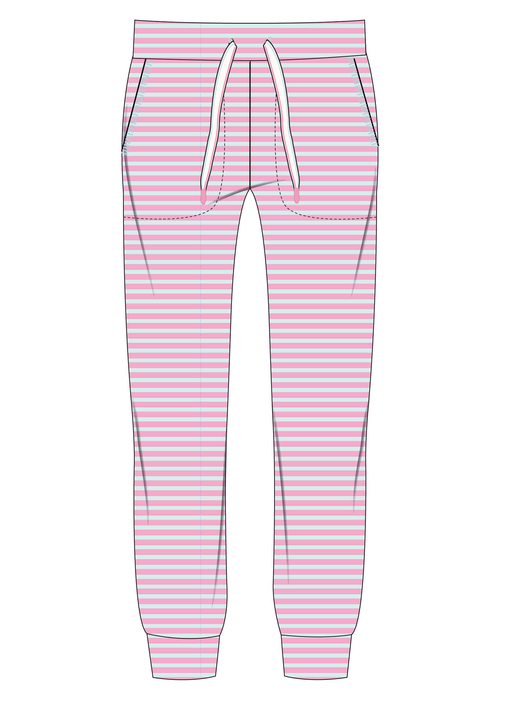 Secret Garden Joggers-Loungewear Bottoms-Vixen Collection, Day Spa and Women's Boutique Located in Seattle, Washington