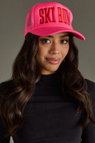 Pink Ski Bum Trucker Hat-Hats-Vixen Collection, Day Spa and Women's Boutique Located in Seattle, Washington