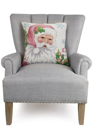 Santa White Hook Pillow-Pillows-Vixen Collection, Day Spa and Women's Boutique Located in Seattle, Washington