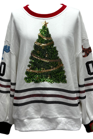 Clark Griswold Jersey Sweatshirt-Sweatshirts-Vixen Collection, Day Spa and Women's Boutique Located in Seattle, Washington
