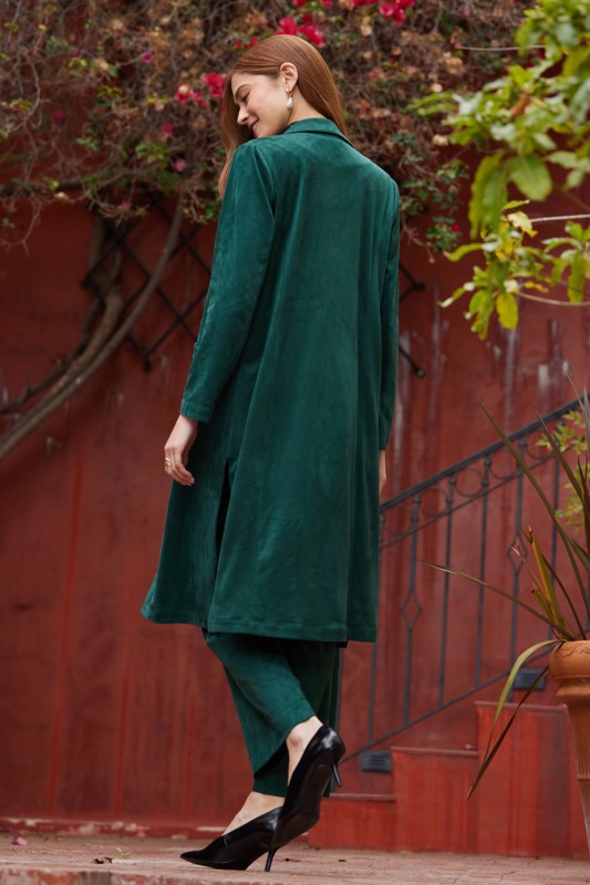 Velour Veil Duster-Outerwear-Vixen Collection, Day Spa and Women's Boutique Located in Seattle, Washington