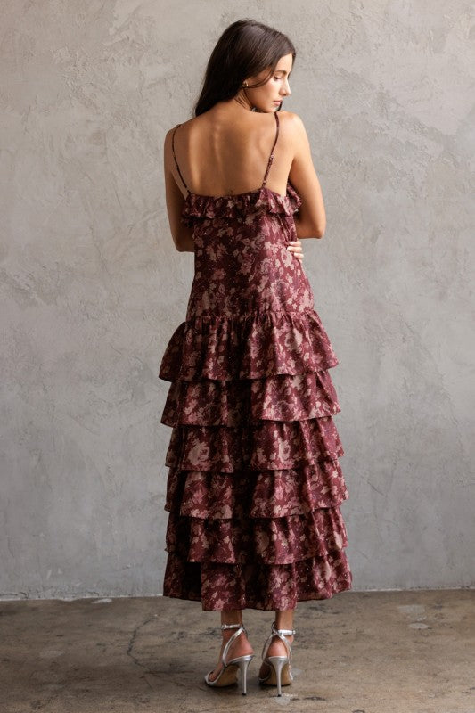 Garden Serenade Maxi Dress-Dresses-Vixen Collection, Day Spa and Women's Boutique Located in Seattle, Washington