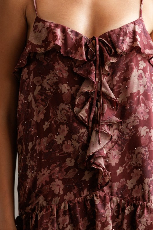 Garden Serenade Maxi Dress-Dresses-Vixen Collection, Day Spa and Women's Boutique Located in Seattle, Washington