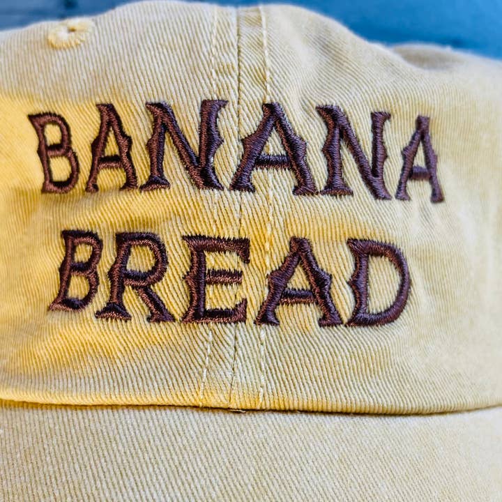 Banana Bread Baseball Cap-Hats-Vixen Collection, Day Spa and Women's Boutique Located in Seattle, Washington