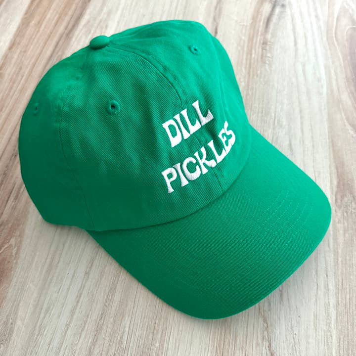 Dill Pickles Baseball Cap-Hats-Vixen Collection, Day Spa and Women's Boutique Located in Seattle, Washington
