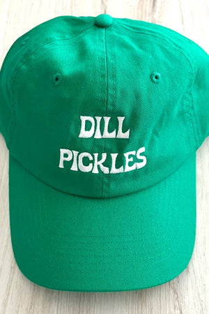 Dill Pickles Baseball Cap-Hats-Vixen Collection, Day Spa and Women's Boutique Located in Seattle, Washington