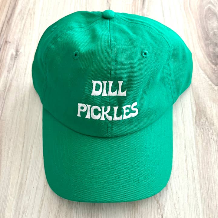 Dill Pickles Baseball Cap-Hats-Vixen Collection, Day Spa and Women's Boutique Located in Seattle, Washington
