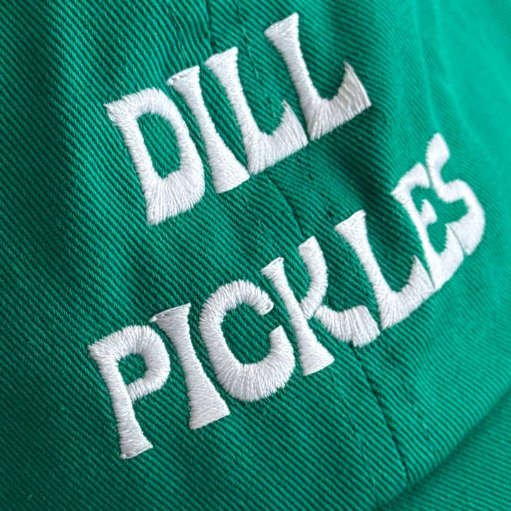 Dill Pickles Baseball Cap-Hats-Vixen Collection, Day Spa and Women's Boutique Located in Seattle, Washington