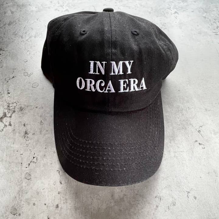 In My Orca Era Baseball Cap-Hats-Vixen Collection, Day Spa and Women's Boutique Located in Seattle, Washington