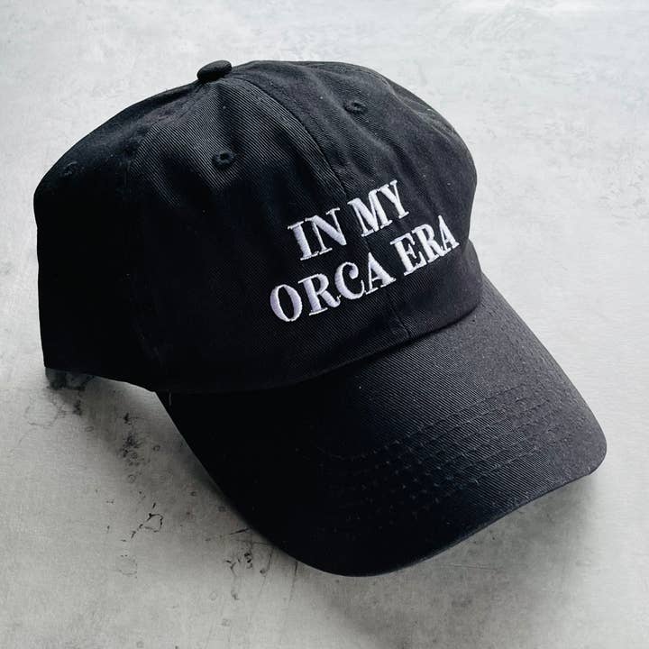 In My Orca Era Baseball Cap-Hats-Vixen Collection, Day Spa and Women's Boutique Located in Seattle, Washington