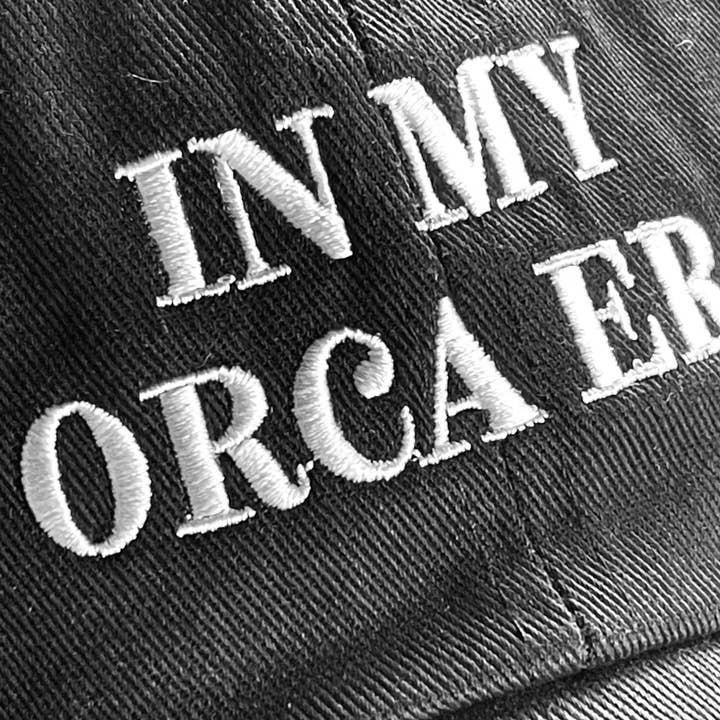 In My Orca Era Baseball Cap-Hats-Vixen Collection, Day Spa and Women's Boutique Located in Seattle, Washington