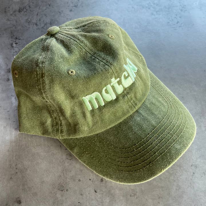 Matcha Baseball Cap-Hats-Vixen Collection, Day Spa and Women's Boutique Located in Seattle, Washington
