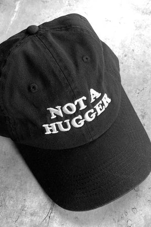 Not A Hugger Baseball Cap-Hats-Vixen Collection, Day Spa and Women's Boutique Located in Seattle, Washington