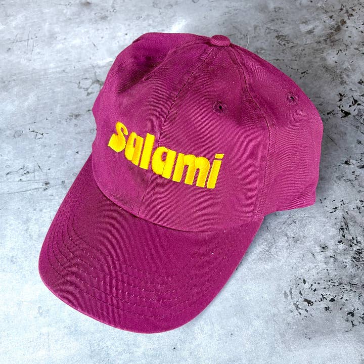 Salami Baseball Cap-Hats-Vixen Collection, Day Spa and Women's Boutique Located in Seattle, Washington