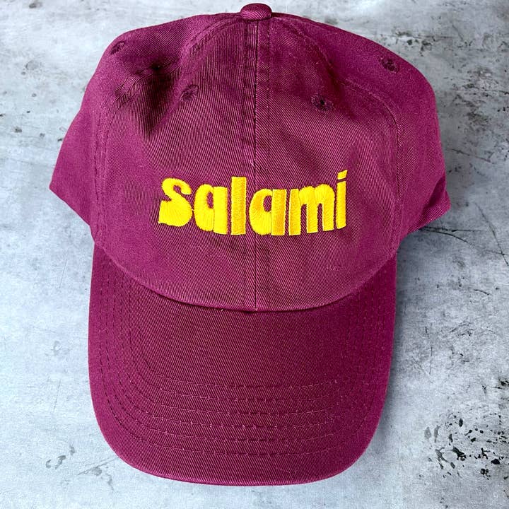 Salami Baseball Cap-Hats-Vixen Collection, Day Spa and Women's Boutique Located in Seattle, Washington