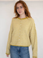 THE Striped Cardigan-Sweaters-Vixen Collection, Day Spa and Women's Boutique Located in Seattle, Washington