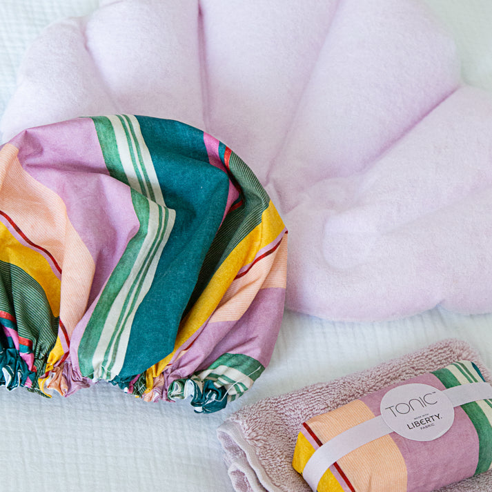 Liberty Shower Cap-Hair Accessories-Vixen Collection, Day Spa and Women's Boutique Located in Seattle, Washington