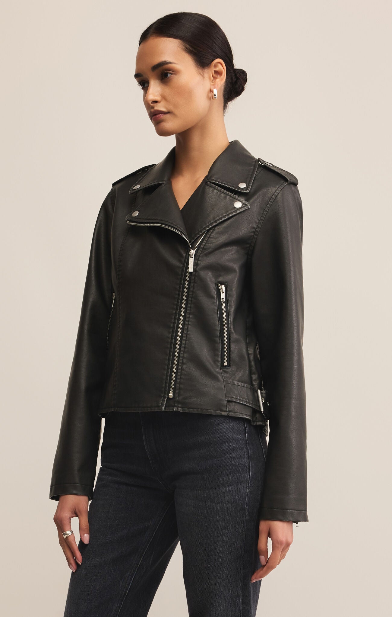 Alchemy Moto Jacket-Jackets-Vixen Collection, Day Spa and Women's Boutique Located in Seattle, Washington