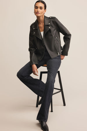 Alchemy Moto Jacket-Jackets-Vixen Collection, Day Spa and Women's Boutique Located in Seattle, Washington