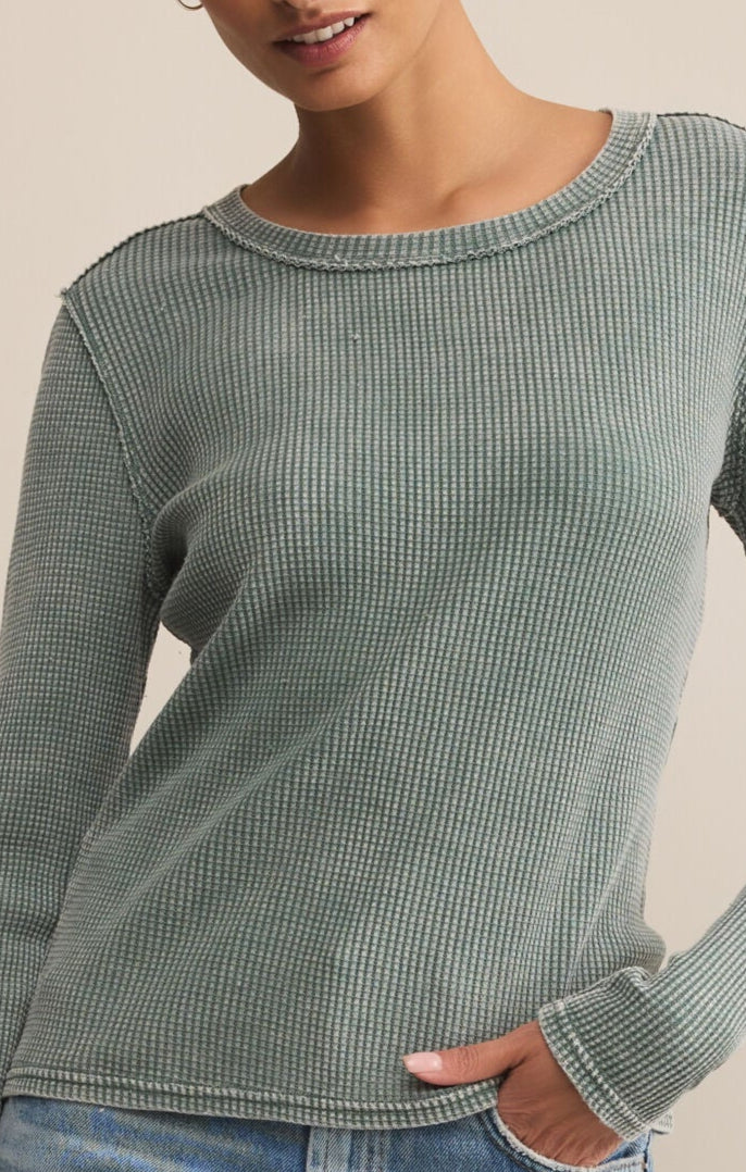Arlet Mini Thermal Top-Long Sleeves-Vixen Collection, Day Spa and Women's Boutique Located in Seattle, Washington