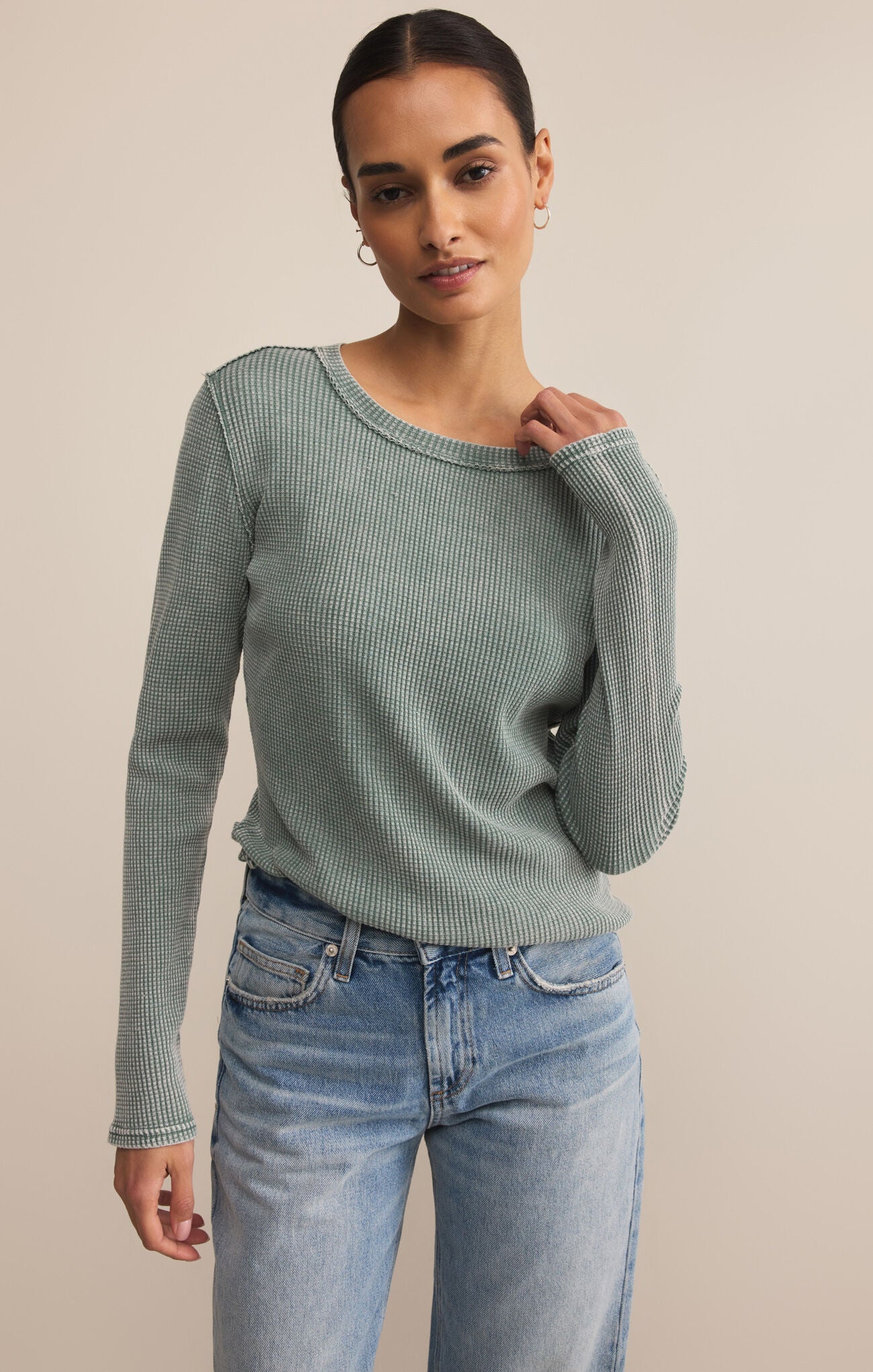 Arlet Mini Thermal Top-Long Sleeves-Vixen Collection, Day Spa and Women's Boutique Located in Seattle, Washington