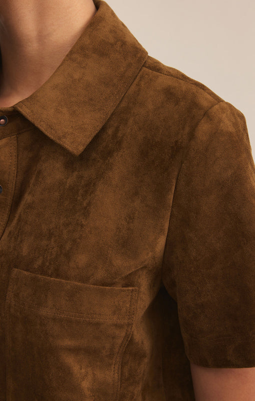 Sydney Suede Mini Dress-Dresses-Vixen Collection, Day Spa and Women's Boutique Located in Seattle, Washington