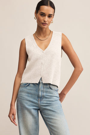 Bryce Sweater Vest-Sweaters-Vixen Collection, Day Spa and Women's Boutique Located in Seattle, Washington