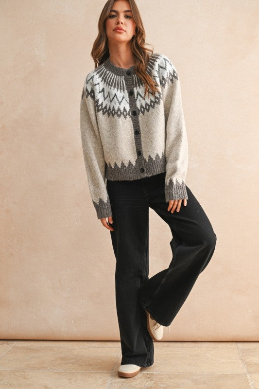 Alpine Thread Cardigan-Sweaters-Vixen Collection, Day Spa and Women's Boutique Located in Seattle, Washington
