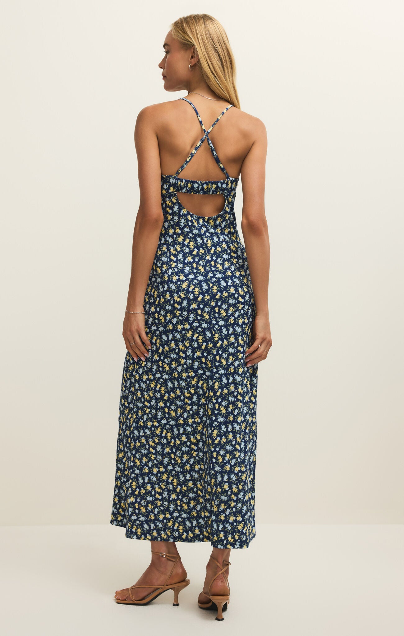 Chiara Idra Ditsy Maxi Dress-Dresses-Vixen Collection, Day Spa and Women's Boutique Located in Seattle, Washington