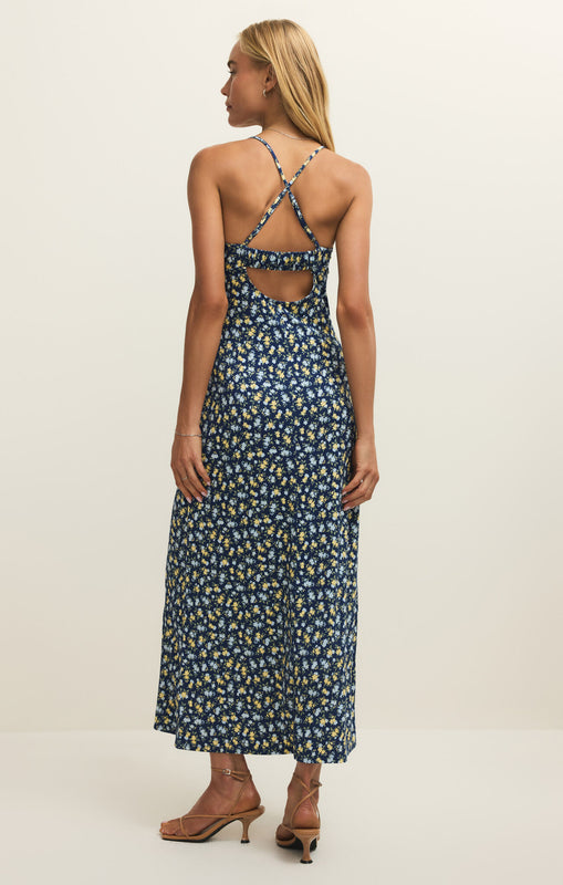 Chiara Idra Ditsy Maxi Dress-Dresses-Vixen Collection, Day Spa and Women's Boutique Located in Seattle, Washington