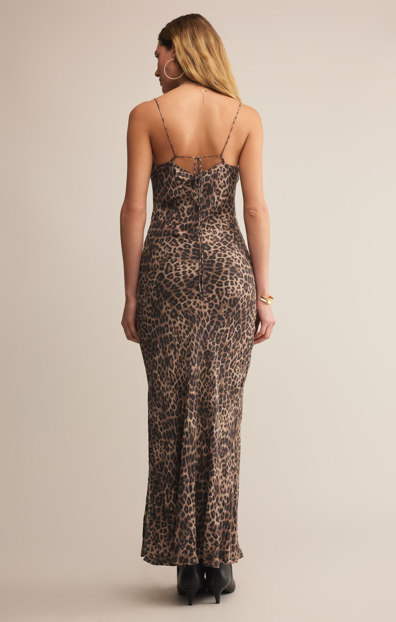 Cielo Leopard Midi Dress-Dresses-Vixen Collection, Day Spa and Women's Boutique Located in Seattle, Washington