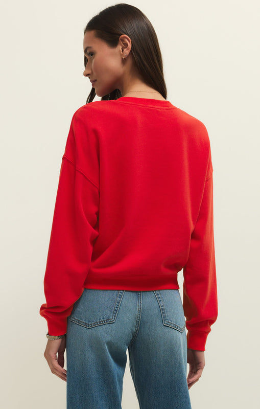 First Date Sweatshirt-Sweatshirts-Vixen Collection, Day Spa and Women's Boutique Located in Seattle, Washington