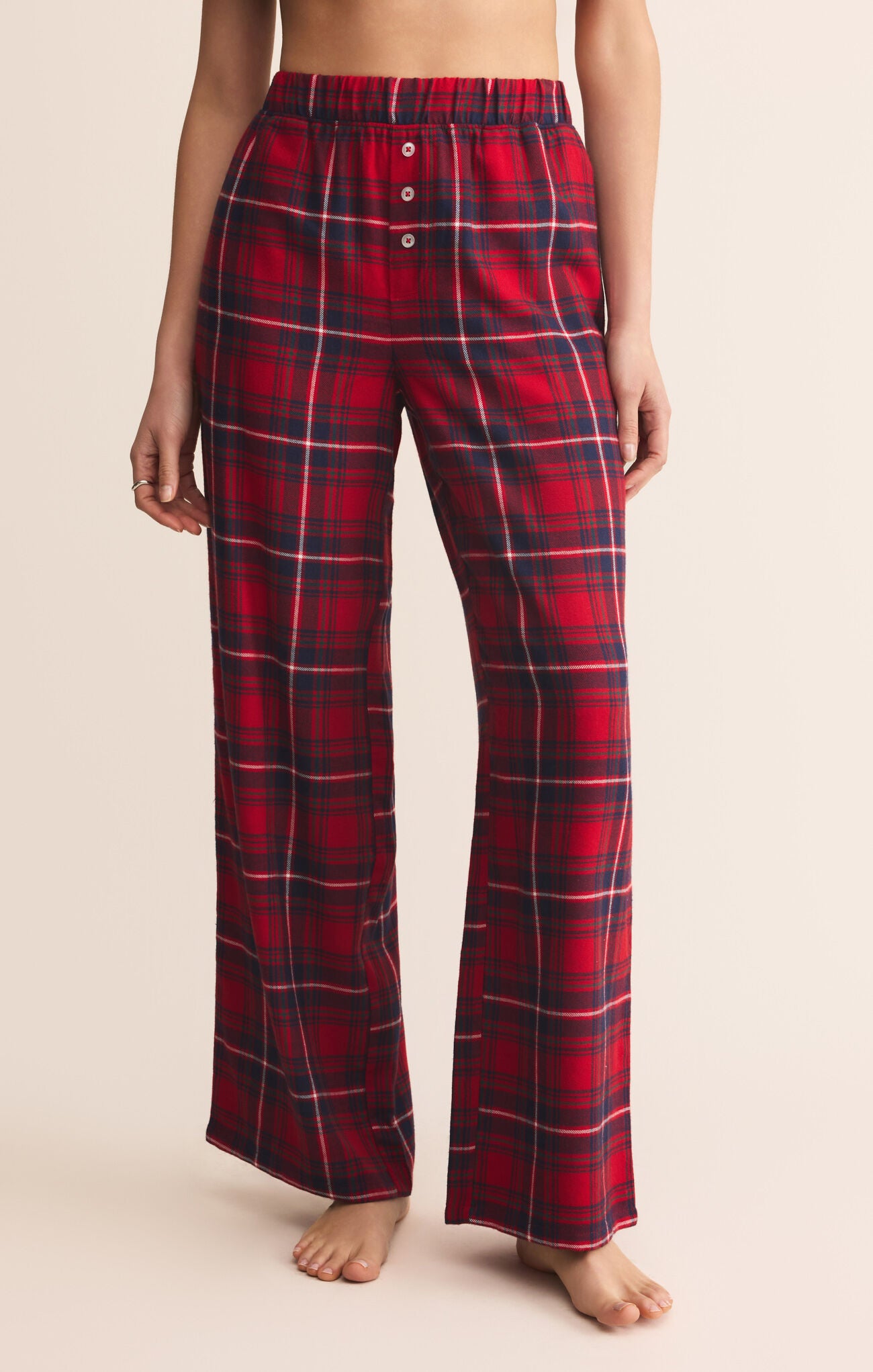 Hangout Plaid Pant-Loungewear Bottoms-Vixen Collection, Day Spa and Women's Boutique Located in Seattle, Washington