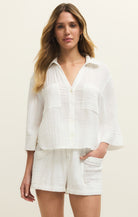 Helena Shirt-Long Sleeves-Vixen Collection, Day Spa and Women's Boutique Located in Seattle, Washington