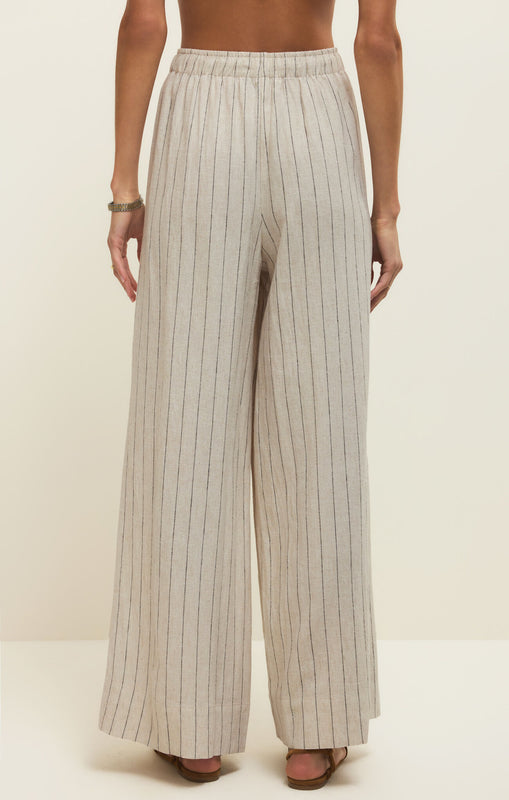 Henri Striped Wide Leg Pant-Pants-Vixen Collection, Day Spa and Women's Boutique Located in Seattle, Washington