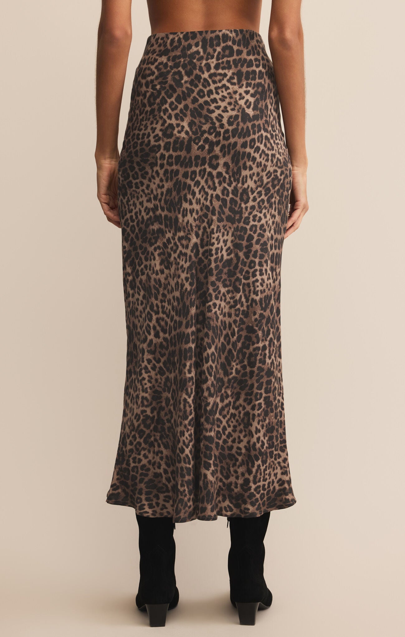 Izabel Leopard Skirt-Skirts-Vixen Collection, Day Spa and Women's Boutique Located in Seattle, Washington