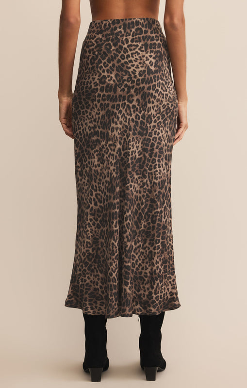 Izabel Leopard Skirt-Skirts-Vixen Collection, Day Spa and Women's Boutique Located in Seattle, Washington