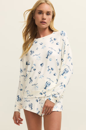 Lost at Sea LS Top-Long Sleeves-Vixen Collection, Day Spa and Women's Boutique Located in Seattle, Washington