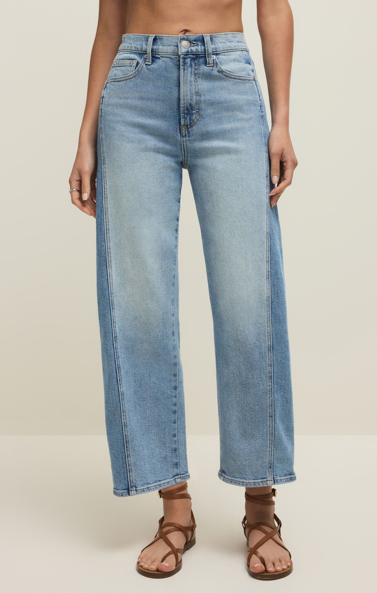 Luna High Rise Crop Bowed-Denim-Vixen Collection, Day Spa and Women's Boutique Located in Seattle, Washington