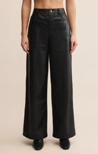 Marli Wide Leg Leather Pant-Pants-Vixen Collection, Day Spa and Women's Boutique Located in Seattle, Washington