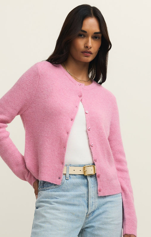 Medina Rib Cardigan-Sweaters-Vixen Collection, Day Spa and Women's Boutique Located in Seattle, Washington