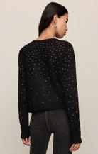 Medina Studded Cardigan-Tops-Vixen Collection, Day Spa and Women's Boutique Located in Seattle, Washington