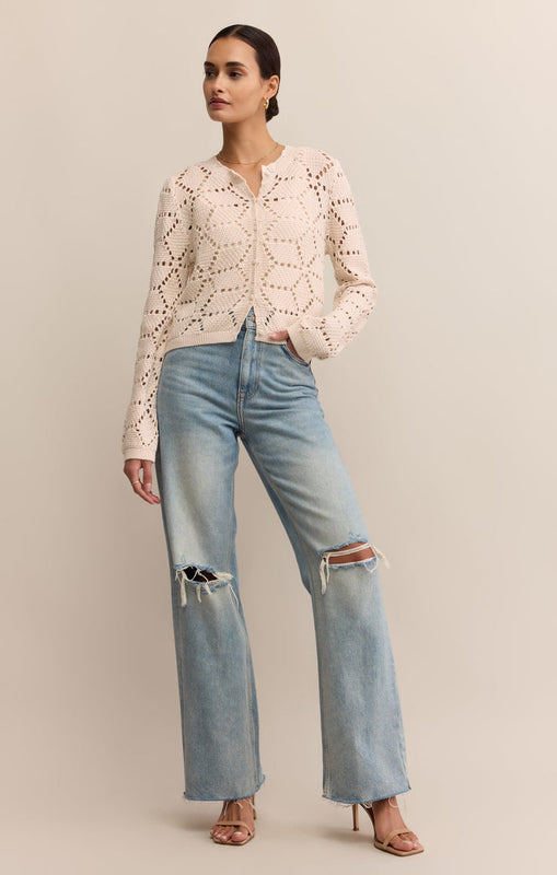 Rosalyn Sweater Cardigan-Sweaters-Vixen Collection, Day Spa and Women's Boutique Located in Seattle, Washington