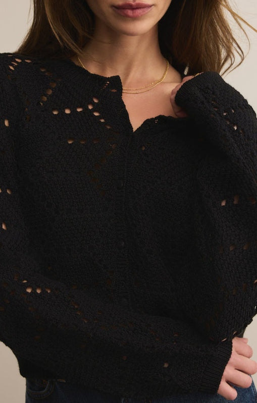 Rosalyn Sweater Cardigan-Sweaters-Vixen Collection, Day Spa and Women's Boutique Located in Seattle, Washington