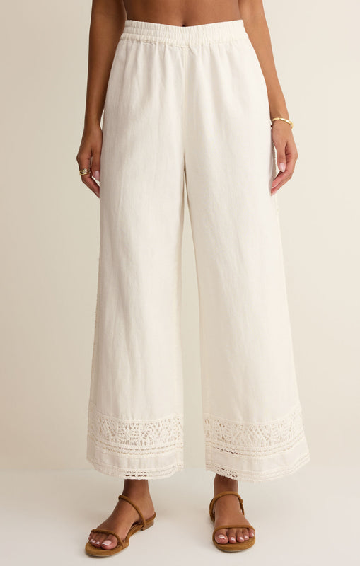 Scout Embroidered Pant-Bottoms-Vixen Collection, Day Spa and Women's Boutique Located in Seattle, Washington