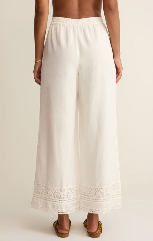 Scout Embroidered Pant-Bottoms-Vixen Collection, Day Spa and Women's Boutique Located in Seattle, Washington