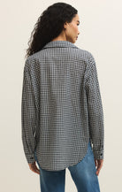Seaport Button Up Top-Long Sleeves-Vixen Collection, Day Spa and Women's Boutique Located in Seattle, Washington